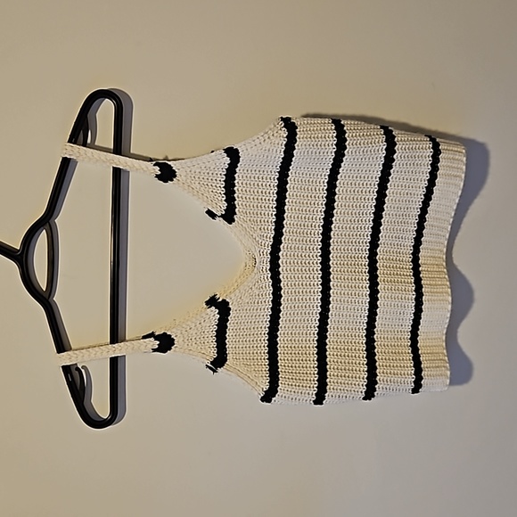 Knitted Cropped Tank - Picture 1 of 1